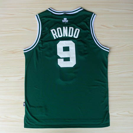 Camiseta Rondo #9 Boston Celtics Verde - Haga un click en la imagen para cerrar
